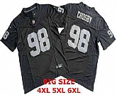 Men's Las Vegas Raiders #98 Maxx Crosby Black FUSE Limited Vapor Stitched Jersey,baseball caps,new era cap wholesale,wholesale hats
